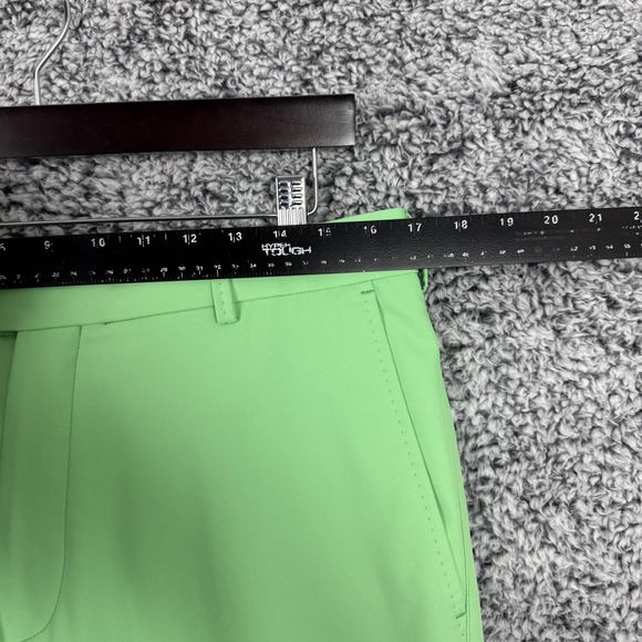 Peter Millar Pants Mens 34x32 Green Crown Durham High Drape Golf Performance - Picture 8 of 12